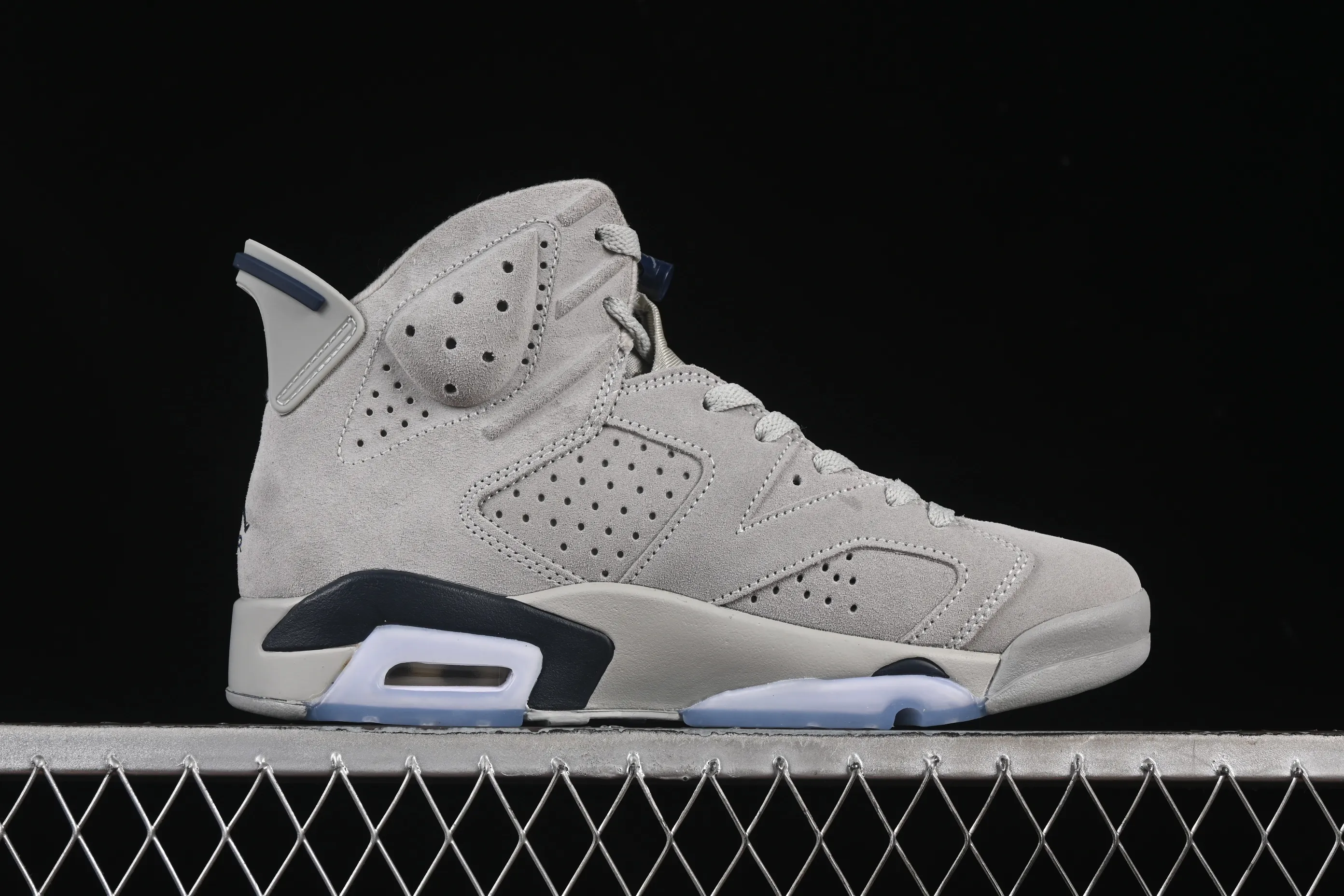 All categories Air Jordan Jordan series basketball shoes Air Jordan 6 F version Air Jordan 6 Retro "Georgetown" AJ6 Joe 6 Georgetown gray blue CT8529-012